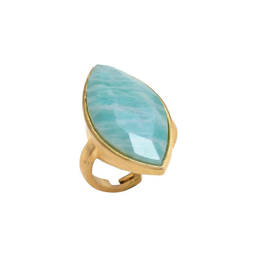 Anillo Amelie Amazonita