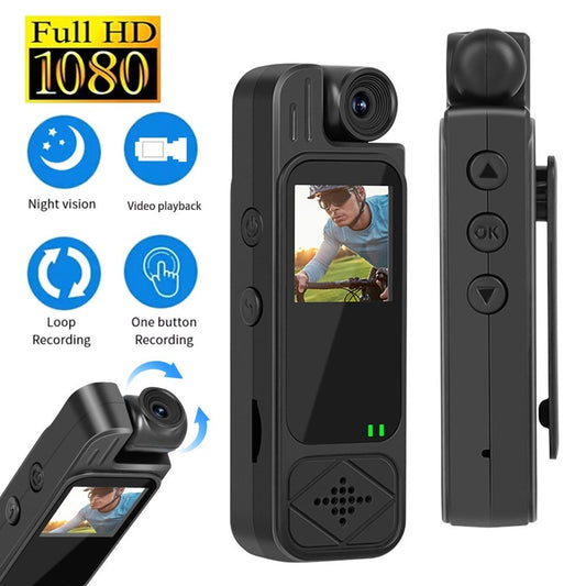 Camera Portable Digital Video Recorder Worn Police Body Cam Infrared Night Vision Sports Camcorders