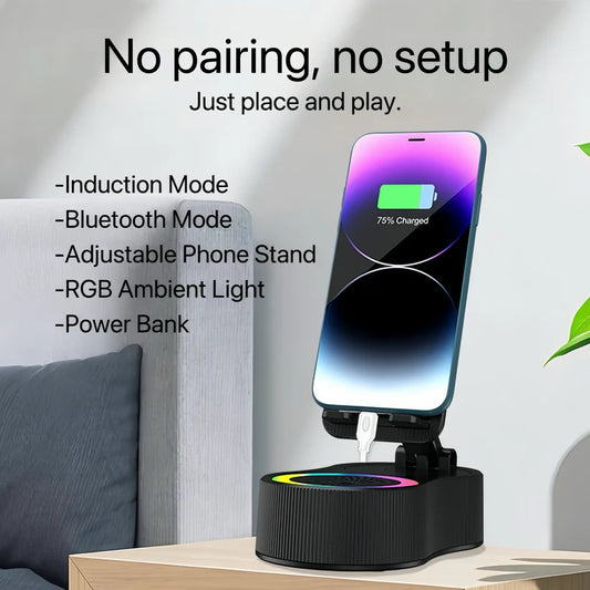No-Pair Magic Speaker & Charging Stand