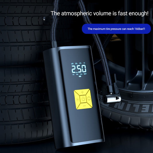 Car wireless air pump-electric high-voltage high-power car tire pump