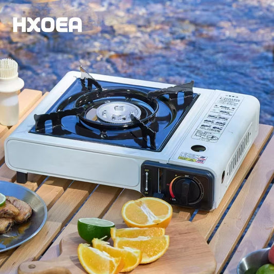 Portable outdoor picnic cassette stove