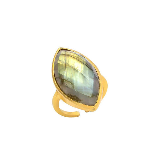 Anillo Amelie Labradorita